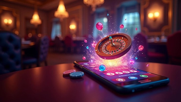 Antarmuka permainan Fa Cai Shen Deluxe dengan gulungan dan simbol
